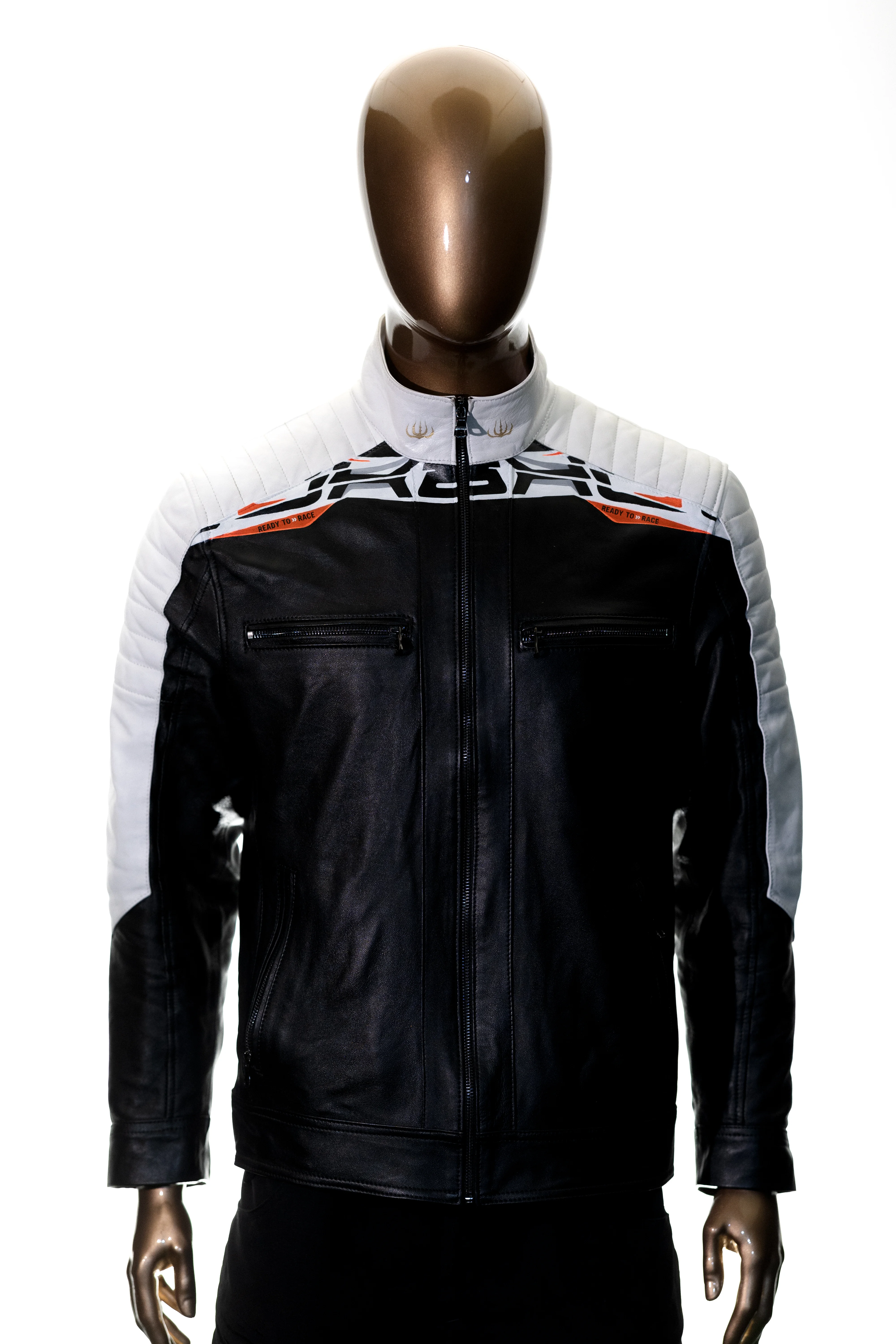 KTM Duke Leather Jacket Front
